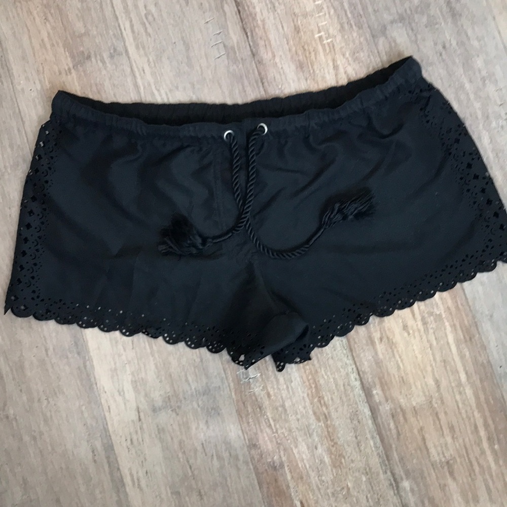 Seafolly swim coverup shorts size Large